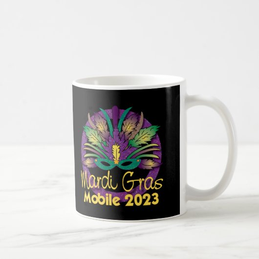 Mardi Gras 2023 Tasse - Mobile, AL (Rechts)