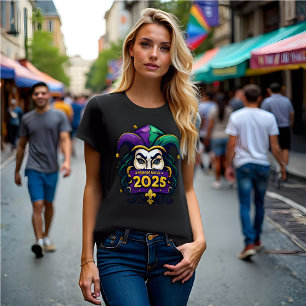Mardi Gras 2025: Federn, Floats & Fun! T-Shirt