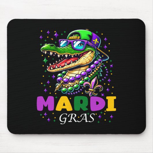Mardi Gras 2025 für Männer Frauen Kinder Mousepad (Vorne)