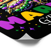 Mardi Gras 2025 für Männer Frauen Kinder Poster (Ecke)