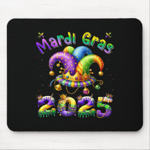 Mardi Gras 2025 Jester Outfit Kinder Girls Boys Me Mousepad