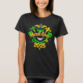 Mardi Gras 2025: Lass die Good Times Roll! T-Shirt (Vorderseite)