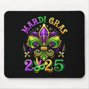 Mardi Gras 2025 Lilie Männer Frauen Kinder neu ode Mousepad
