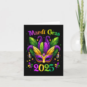 Mardi Gras 2025 Mask Feathers Mardi Gras Family Co Karte