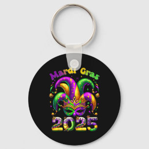 Mardi Gras 2025 Narrenkostüm Kinder Mädchen Jungen Schlüsselanhänger