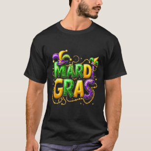 Mardi Gras 2025 Outfits for Men Women T-Shirt