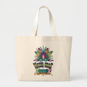Mardi Gras 2025-Tasche Jumbo Stoffbeutel