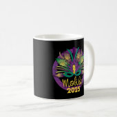 Mardi Gras 2025 Tasse - Mobile, AL (VorderseiteRechts)