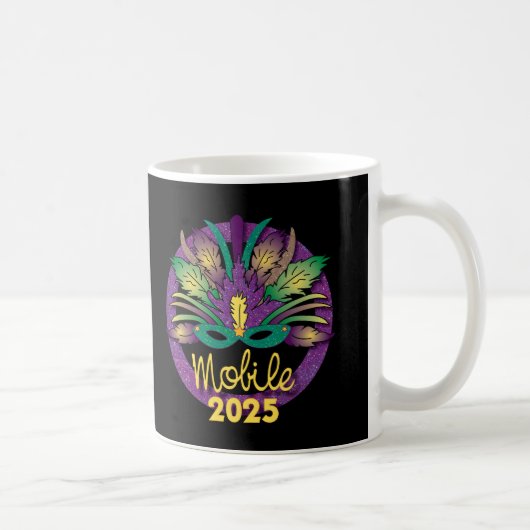 Mardi Gras 2025 Tasse - Mobile, AL (Rechts)