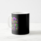 Mardi Gras 2026 Jester Hat Carnival New Orleans Fl Kaffeetasse (Vorderseite Links)