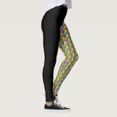 Mardi Gras 3 Diamonds Pop Mode Leggings (Rechts)