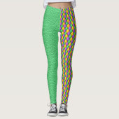 Mardi Gras 4 Diamonds Pop Mode Leggings (Vorderseite)