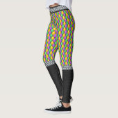 Mardi Gras 6b Diamonds Pop Mode Leggings (Links)