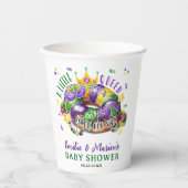 Mardi Gras A little Queen in on the way Pappbecher (Vorderseite)