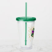 Mardi Gras Acrylic Tumbler Acryltrinkbecher (Rechts)