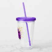 Mardi Gras Acrylic Tumbler Acryltrinkbecher (Links)