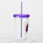 Mardi Gras Acrylic Tumbler Acryltrinkbecher (Rechts)
