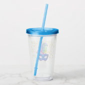Mardi Gras Acrylic Tumbler Acryltrinkbecher (Rückseite)