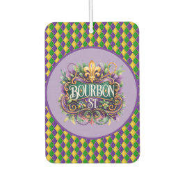 Mardi Gras Air Freshner Autolufterfrischer