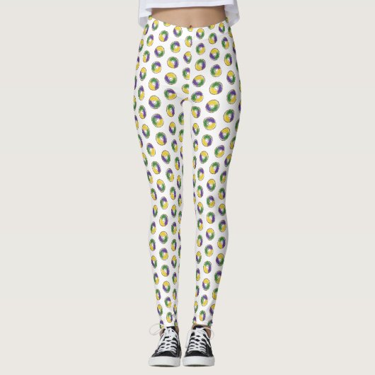 Mardi Gras - Alle Leggings (Vorderseite)