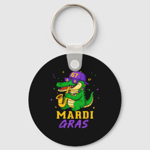 Mardi Gras Alligator Für Kinder Jungen Männer Juge Schlüsselanhänger