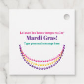Mardi Gras Arch, Galveston, Texas Geschenkanhänger (Rückseite)