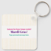 Mardi Gras Arch, Galveston, Texas Schlüsselanhänger (Rückseite)
