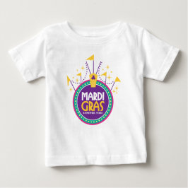 Mardi Gras Arch inspiriert, Galveston, Texas Baby T-shirt