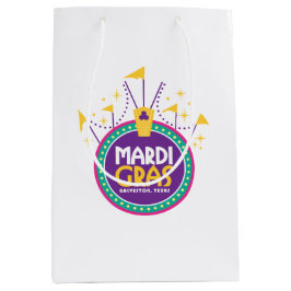 Mardi Gras Arch inspiriert, Galveston, Texas Mittlere Geschenktüte