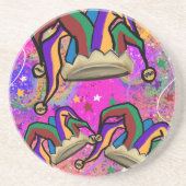 MARDI GRAS ART GETRÄNKEUNTERSETZER (Vorne)