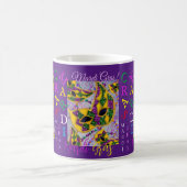 MARDI GRAS ART KAFFEETASSE (Mittel)