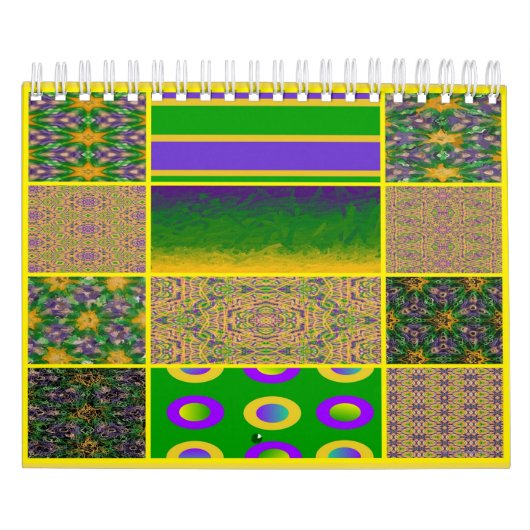 Mardi Gras Art Kalender (Titelbild)