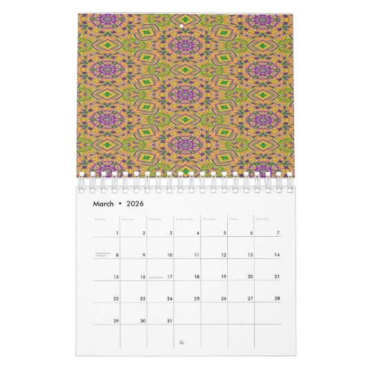 Mardi Gras Art Kalender (Mär 2026)