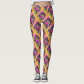 MARDI GRAS ART LEGGINGS (Vorderseite)