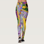 MARDI GRAS ART LEGGINGS (Rückseite)