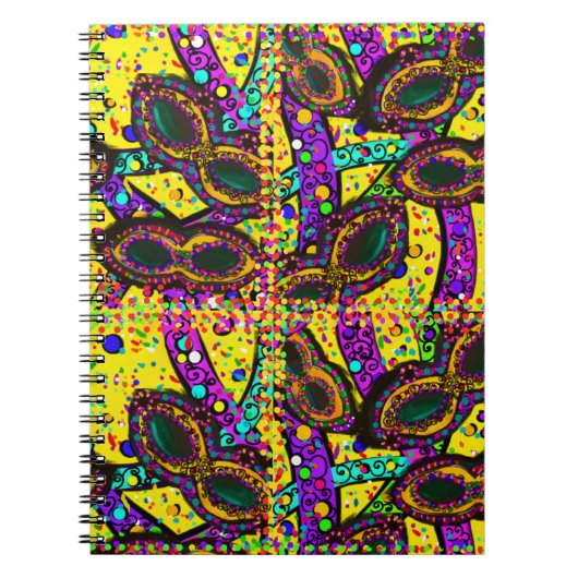 Mardi Gras Art Notizblock (Vorderseite)