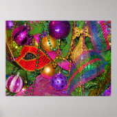 Mardi Gras Art Print Poster (Vorne)