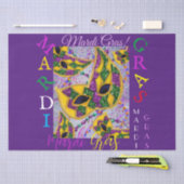 MARDI GRAS ART SEIDENPAPIER (Handwerk)