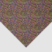 Mardi Gras Art Seidenpapier (Ausschnitt)