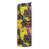 Mardi Gras Art Thermosbecher (Nach links gedreht)