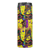 Mardi Gras Art Thermosbecher (Rückseite)