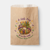 Mardi Gras Baby Boy Kraft Geschenktütchen (Vorderseite)