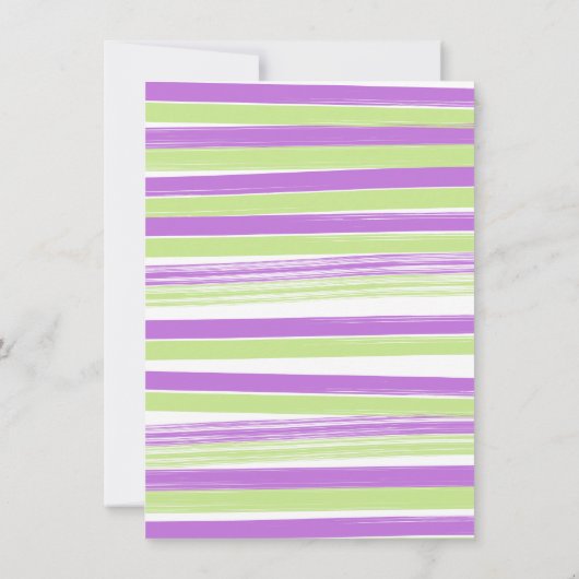 Mardi Gras Baby Dusche Aquarell Alligator Einladung (Rückseite)