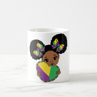 Mardi Gras Baby Girl Kaffeetasse