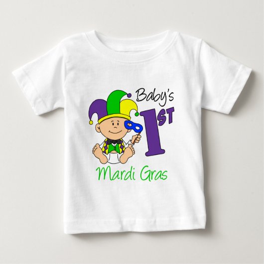 Mardi Gras Baby T-shirt (Vorderseite)