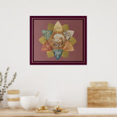 Mardi Gras Ball Einladung Poster (Küche)