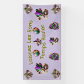 Mardi Gras-Banner Banner (Vertikal)