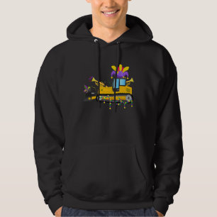 Mardi Gras Baufeierlichkeiten Fat Tuesday P Hoodie