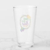Mardi Gras Bead Queen Fat Dienstag Karneval Glas (Rückseite)