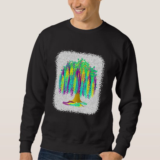 Mardi Gras Bead Tree 2023  1 Sweatshirt (Vorderseite)